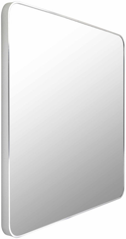 Ockenfels Modern Arched Silver Gray Wall Mirror - Quahog Bay Bedding