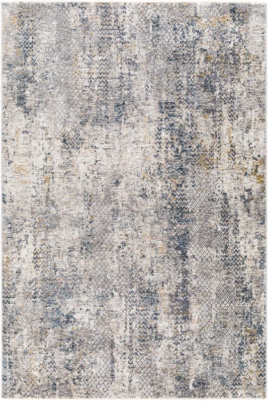 Odell Abstract Luxe Fringe Rug - Quahog Bay Bedding
