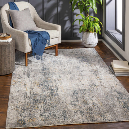 Odell Abstract Luxe Fringe Rug - Quahog Bay Bedding