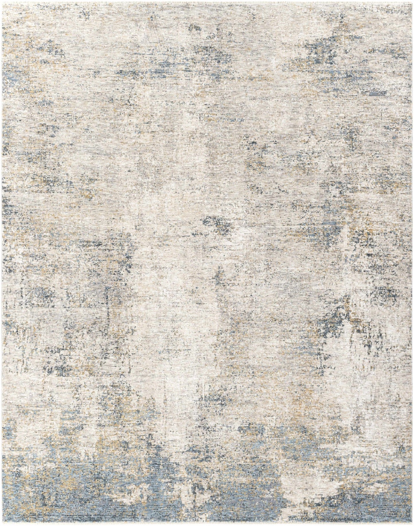 Odell Abstract Luxe Fringe Rug - Quahog Bay Bedding