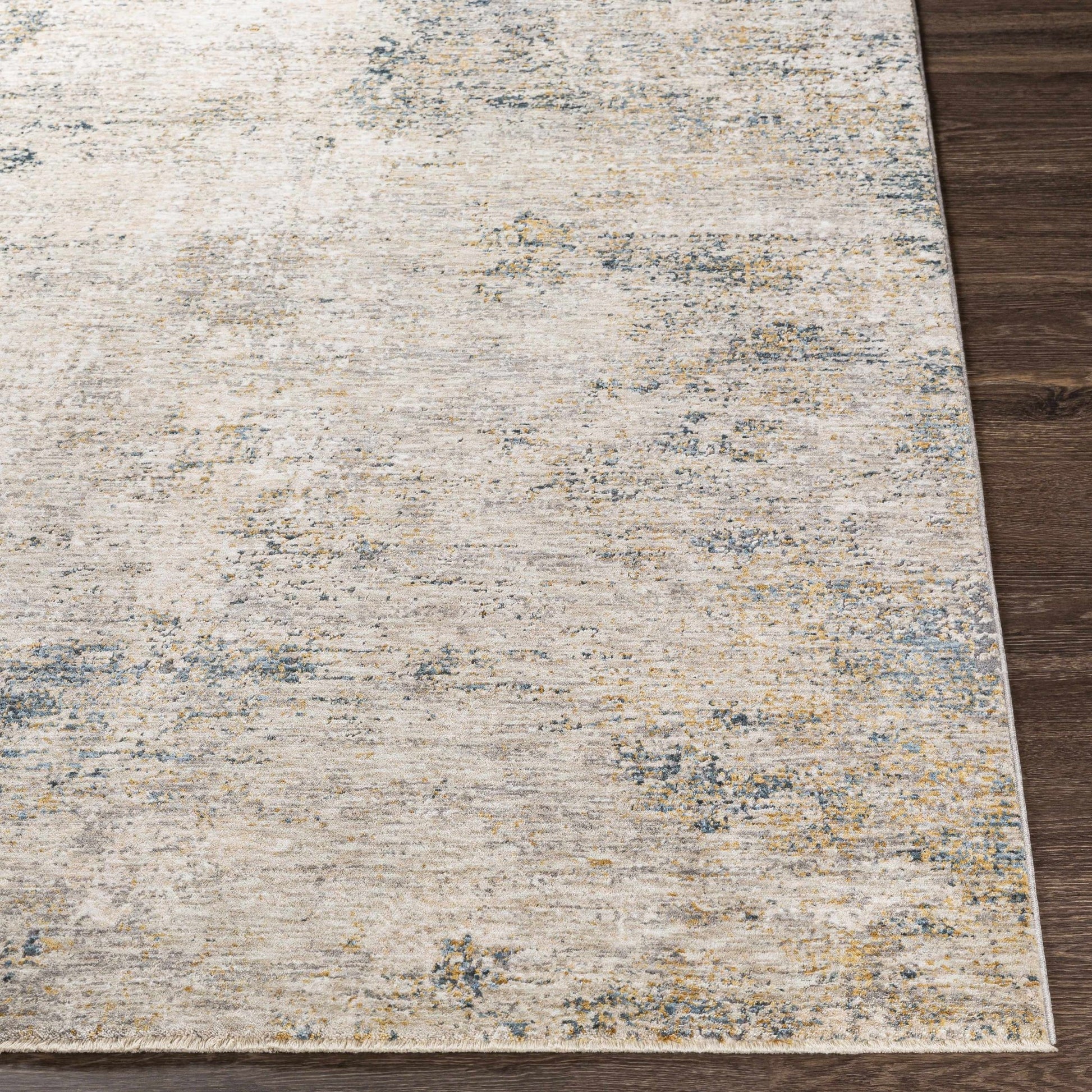 Odell Abstract Luxe Fringe Rug - Quahog Bay Bedding