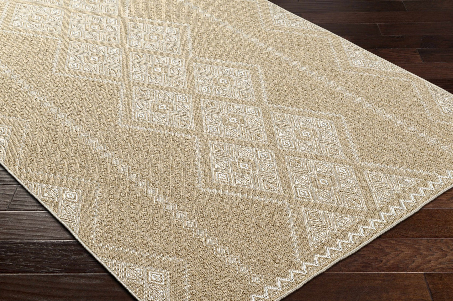 Olina Flatweave Faux Jute Rug - Quahog Bay Bedding
