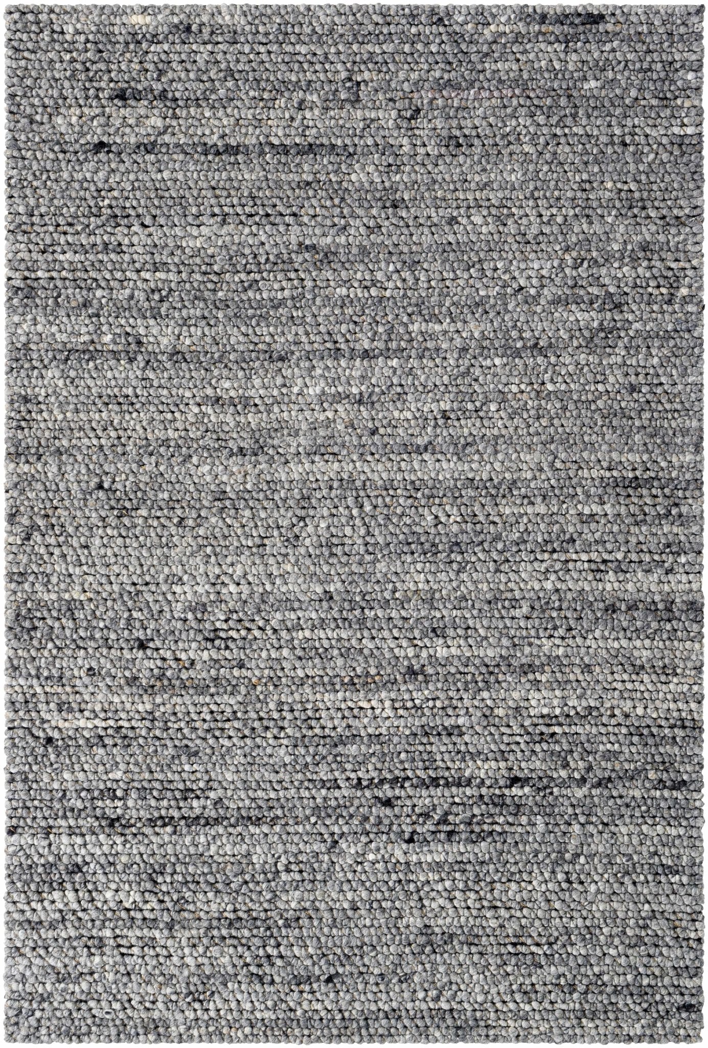 Olisa Charcoal Wool Area Rug - Quahog Bay Bedding