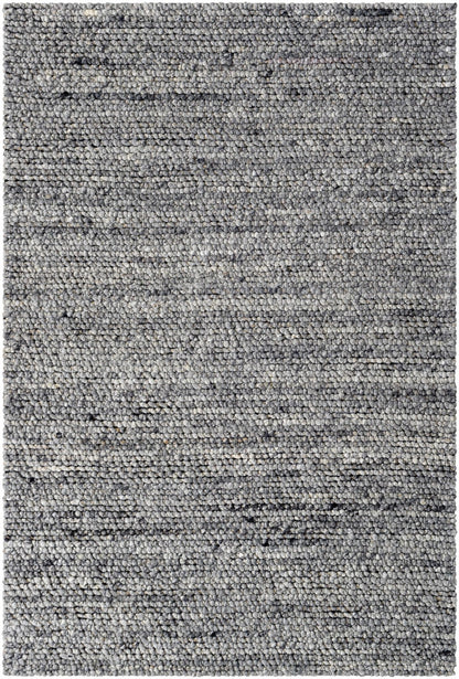 Olisa Charcoal Wool Area Rug - Quahog Bay Bedding