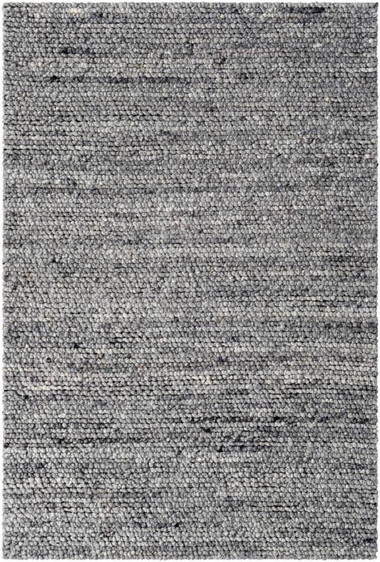 Olisa Charcoal Wool Area Rug - Quahog Bay Bedding