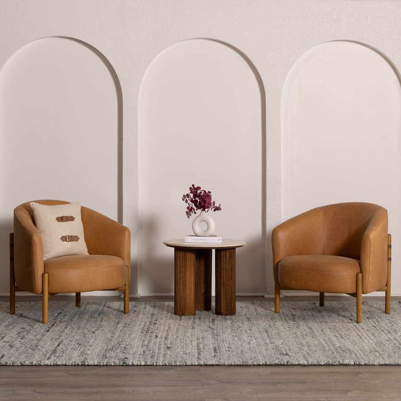 Olisa Gray Wool Area Rug - Quahog Bay Bedding