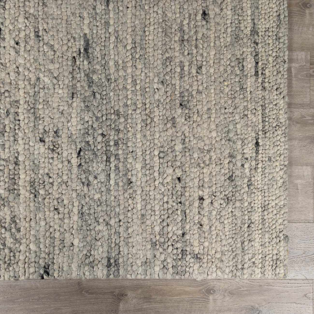 Olisa Gray Wool Area Rug - Quahog Bay Bedding