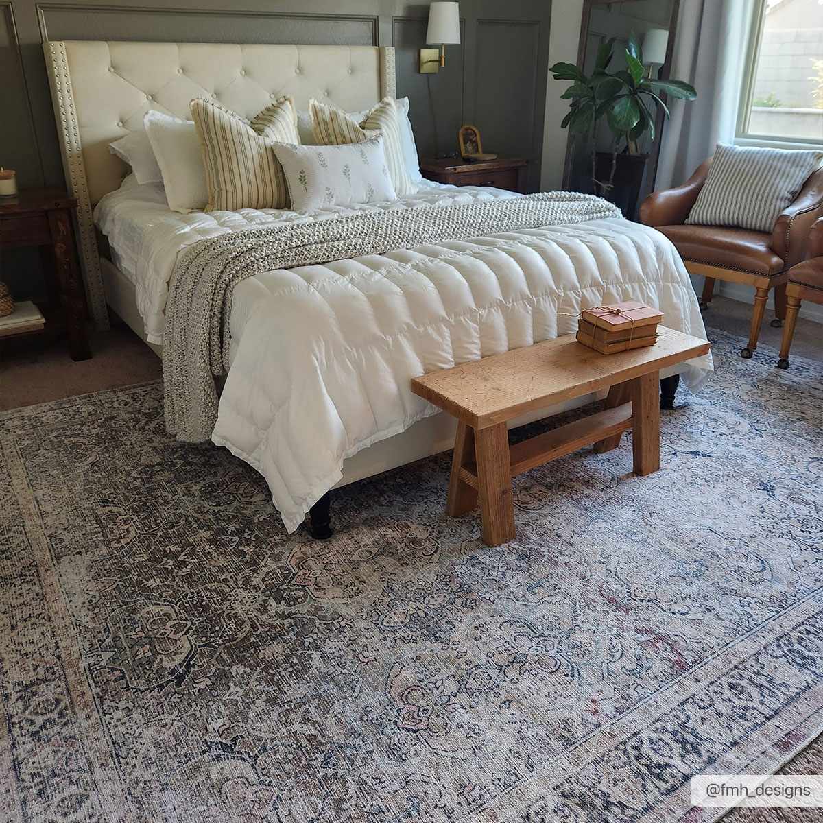 Olive Holi - 2304 Washable Area Rug - Quahog Bay Bedding