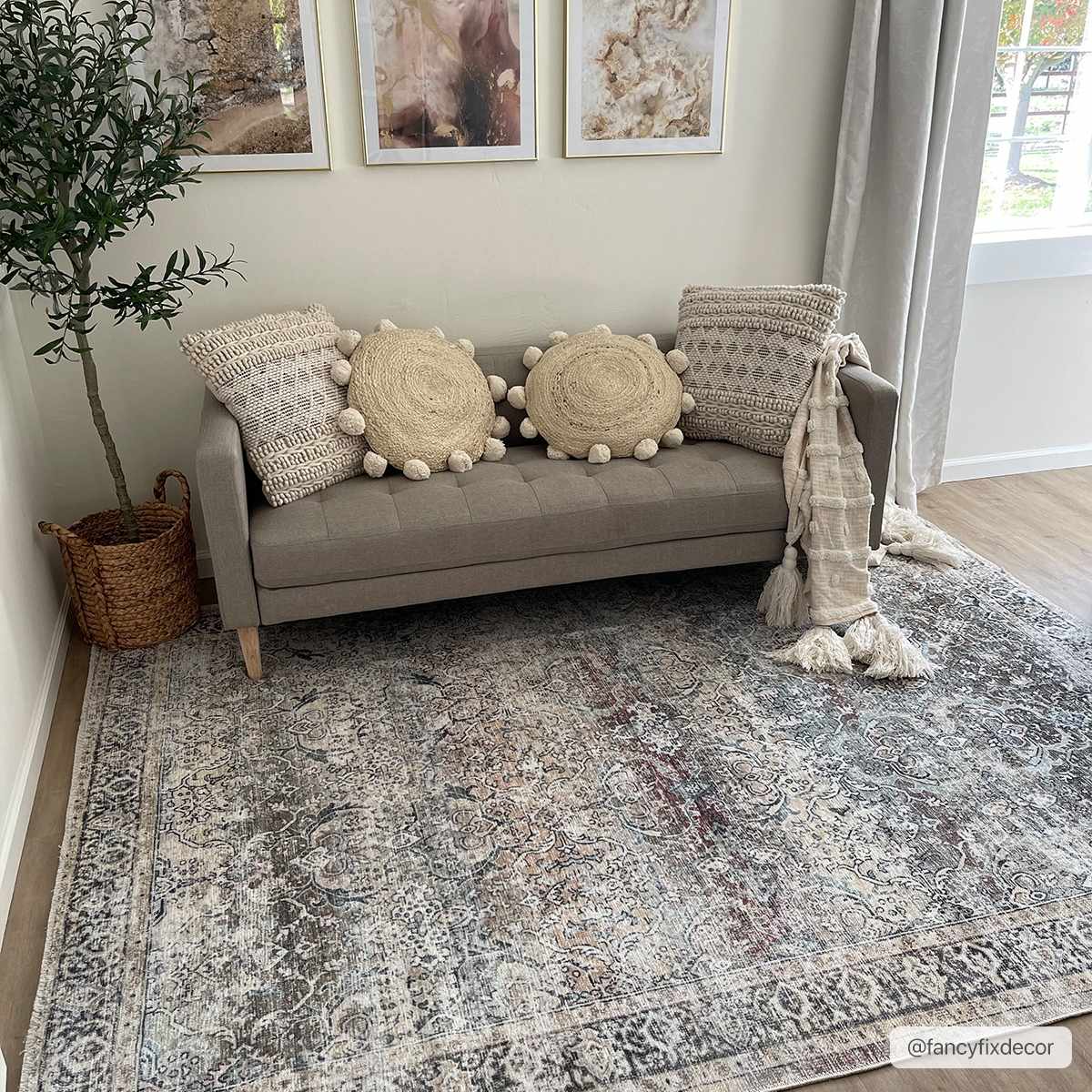 Olive Holi - 2304 Washable Area Rug - Quahog Bay Bedding
