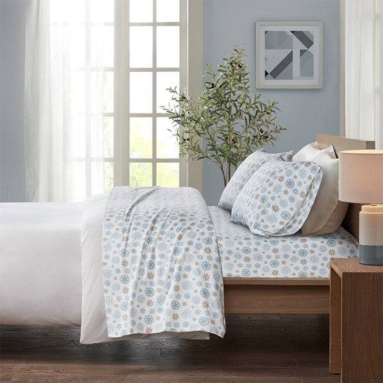 CLEARANCE - King Flannel Fitted Sheet Only & Queen PCS - Quahog Bay Bedding