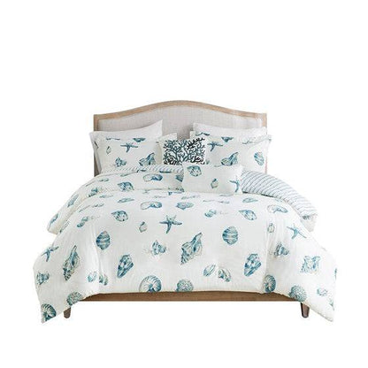 Coastal Beach House Duvet Cover Set 100% Cotton