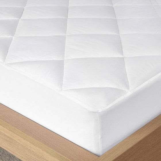 300TC Cotton Sateen Waterproof Mattress Pad