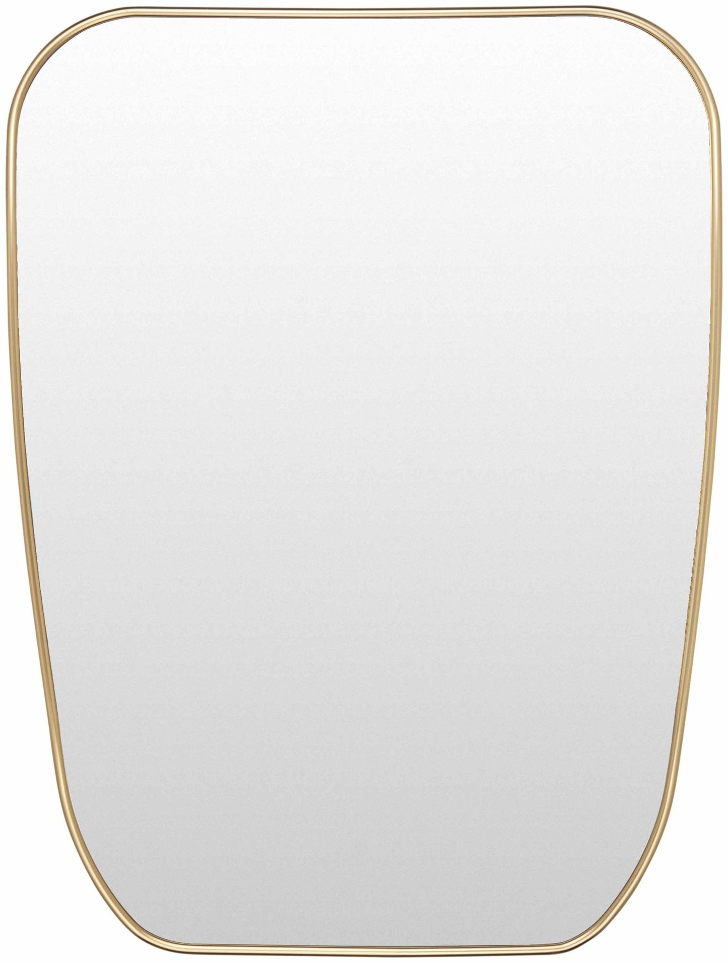 Orbassano Gold Frame Round Mirror - Quahog Bay Bedding