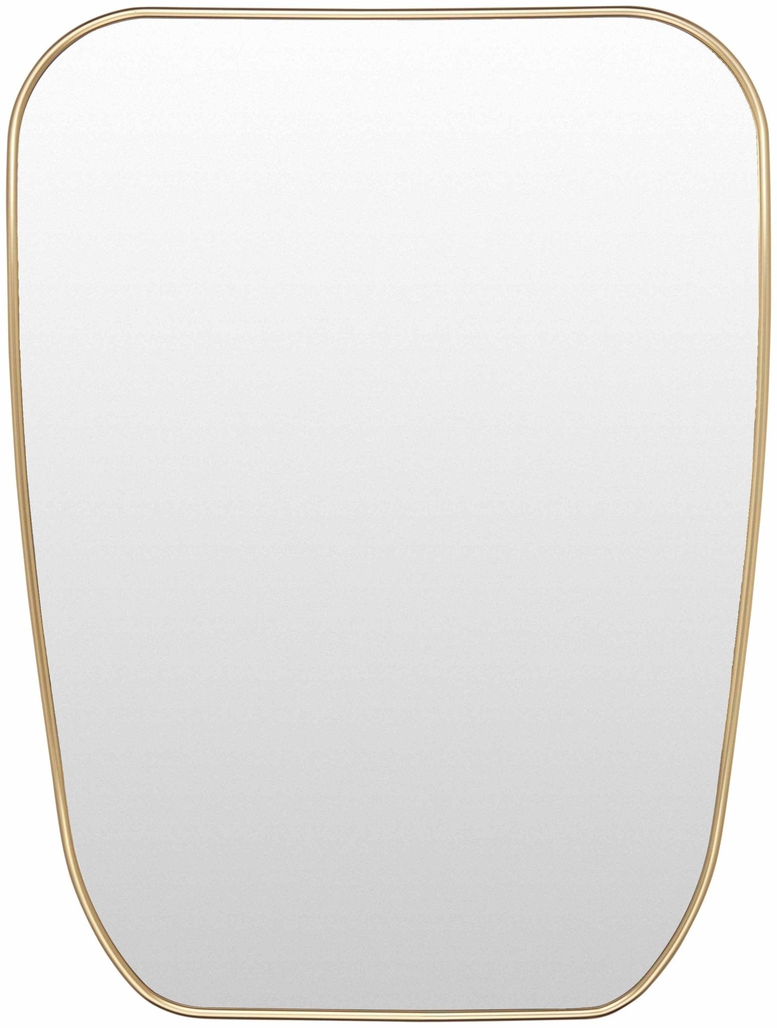 Orbassano Gold Frame Round Mirror - Quahog Bay Bedding