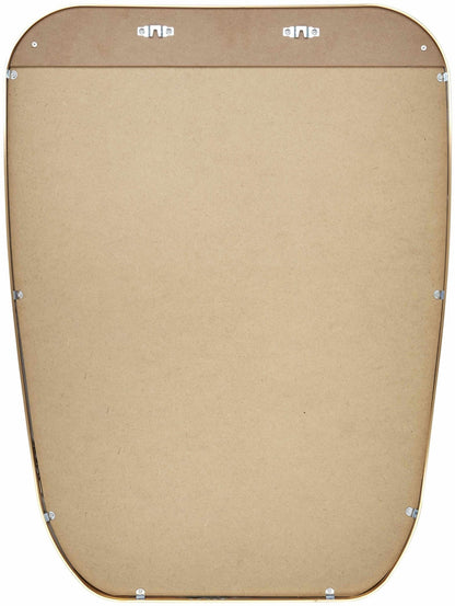 Orbassano Gold Frame Round Mirror - Quahog Bay Bedding