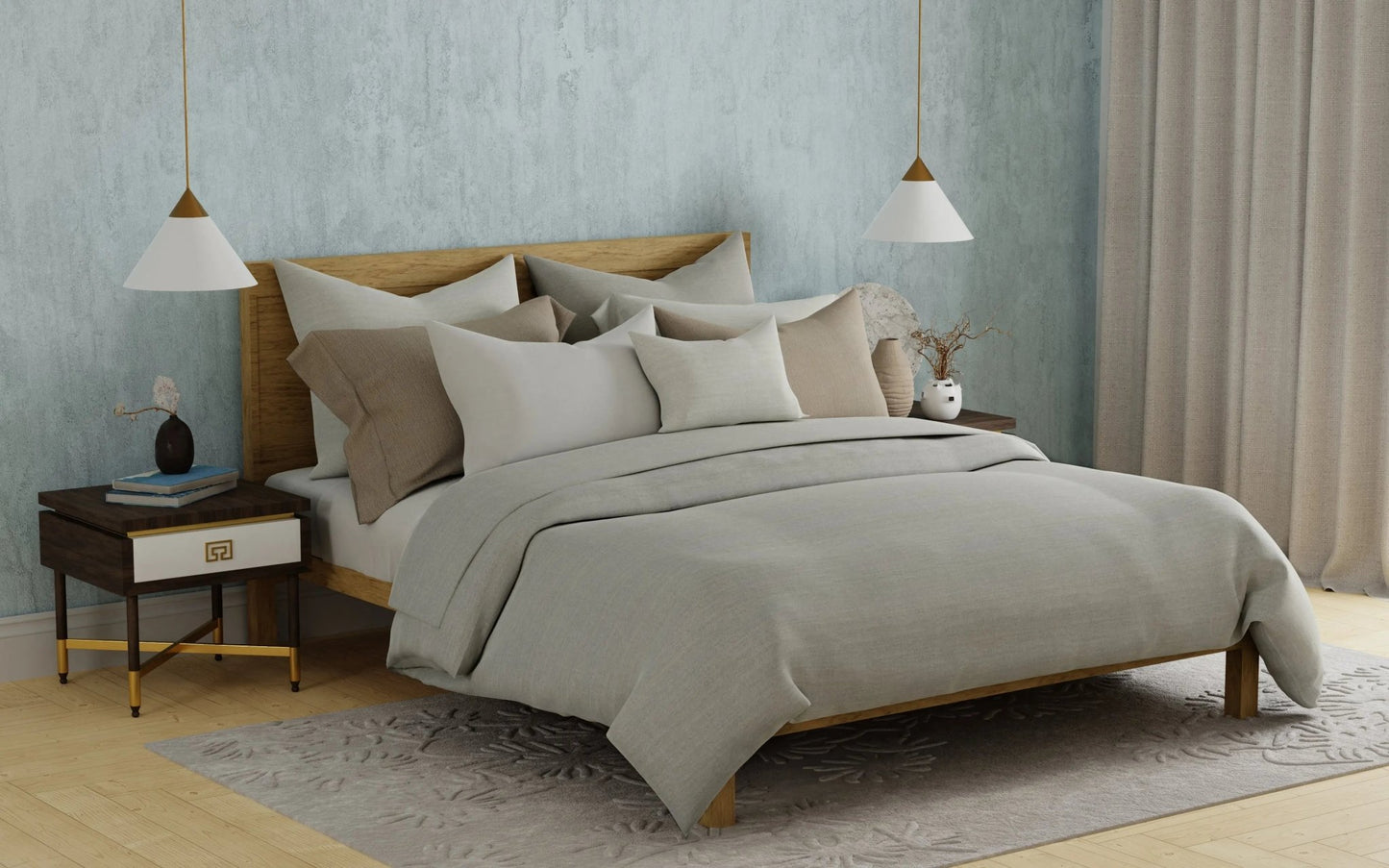 Organic Cotton Bed Sheet Collection - Quahog Bay Bedding