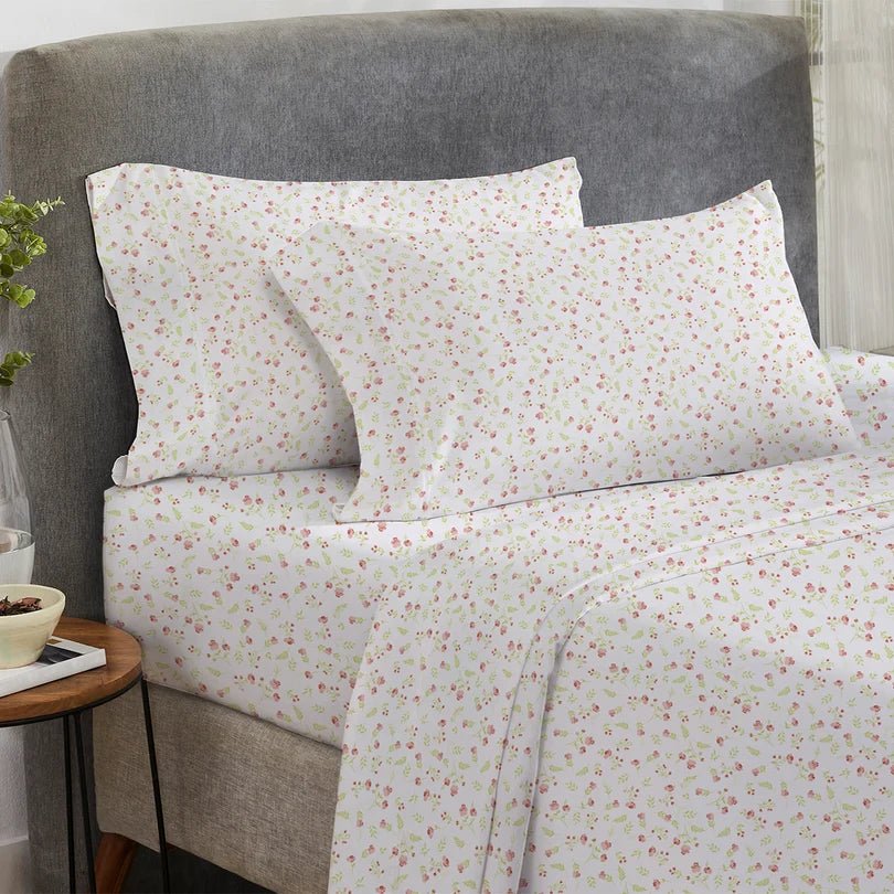 Organic Cotton Percale - CinchFit American Made Sheets - Fits Up To 15 Inch Depths - Quahog Bay Bedding