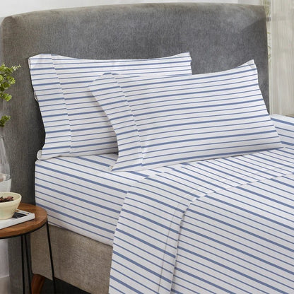 Organic Cotton Percale - CinchFit American Made Sheets - Fits Up To 15 Inch Depths - Quahog Bay Bedding