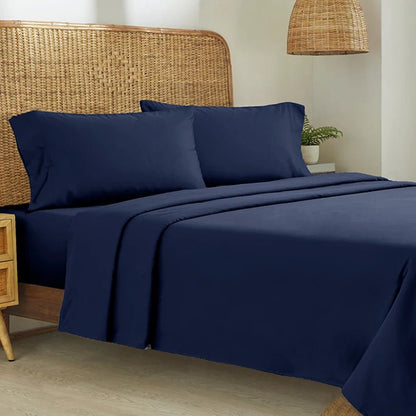 Organic Cotton Percale - CinchFit American Made Sheets - Fits Up To 15 Inch Depths - Quahog Bay Bedding