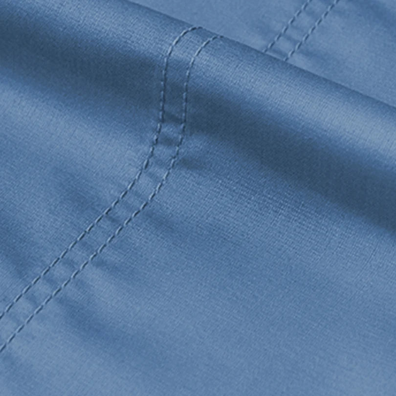 Organic Cotton Percale - CinchFit American Made Sheets - Fits Up To 15 Inch Depths - Quahog Bay Bedding