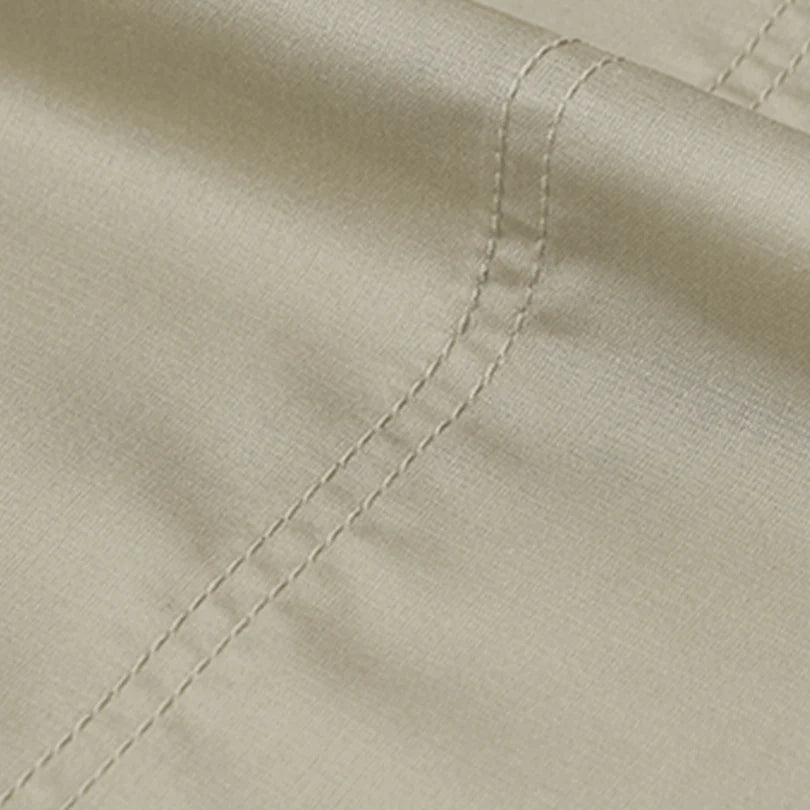 Organic Cotton Percale - CinchFit American Made Sheets - Fits Up To 15 Inch Depths - Quahog Bay Bedding