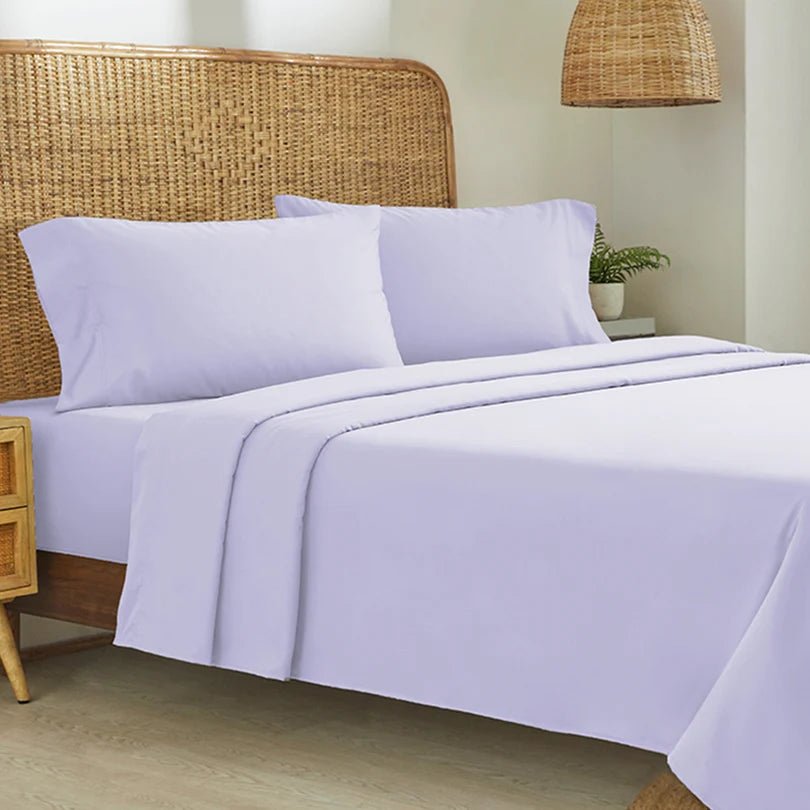 Organic Cotton Percale - CinchFit American Made Sheets - Fits Up To 15 Inch Depths - Quahog Bay Bedding