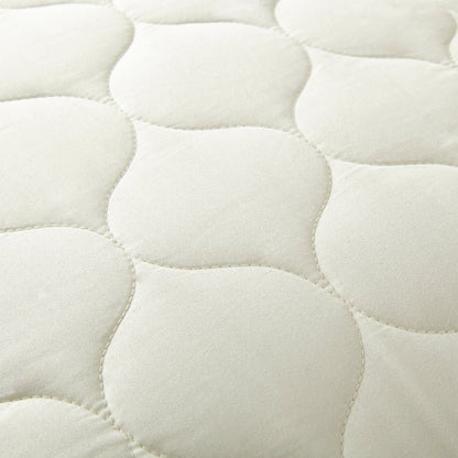 Organic Cotton Quilted Pillow Protectors - 100% Organic Cotton - Quahog Bay Bedding