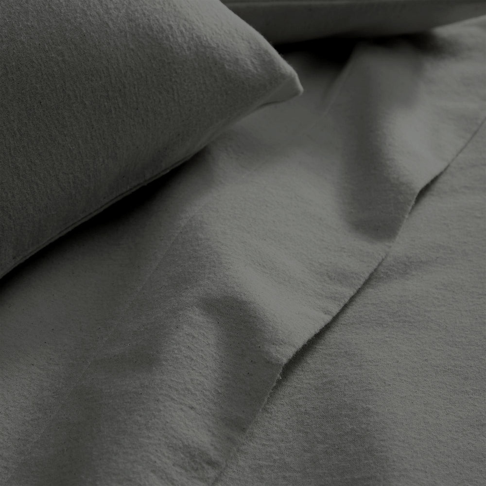 Organic Flannel Sheet Set - 100% Organic Cotton - Quahog Bay Bedding