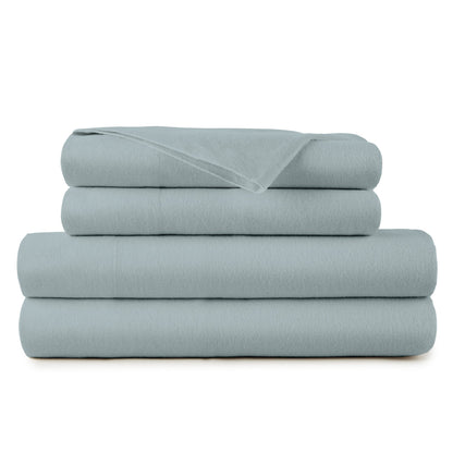 Organic Flannel Sheet Set - 100% Organic Cotton - Quahog Bay Bedding