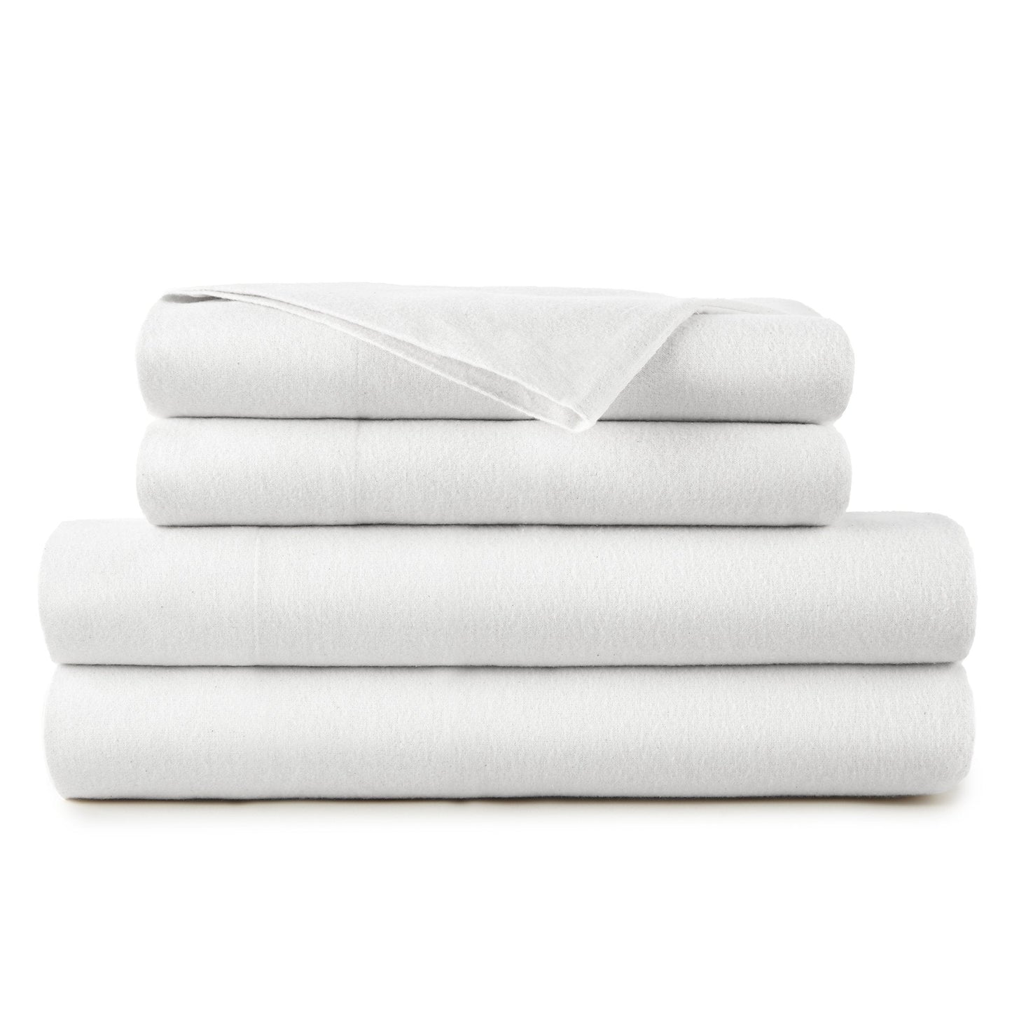 Organic Flannel Sheet Set - 100% Organic Cotton - Quahog Bay Bedding