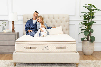 Organic Latex Mattress - The Botanical Bliss - American Made - Made in the USA Mattresses - Quahog Bay Bedding