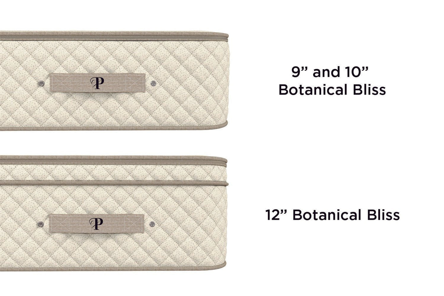 Organic Latex Mattress - The Botanical Bliss - American Made - Made in the USA Mattresses - Quahog Bay Bedding