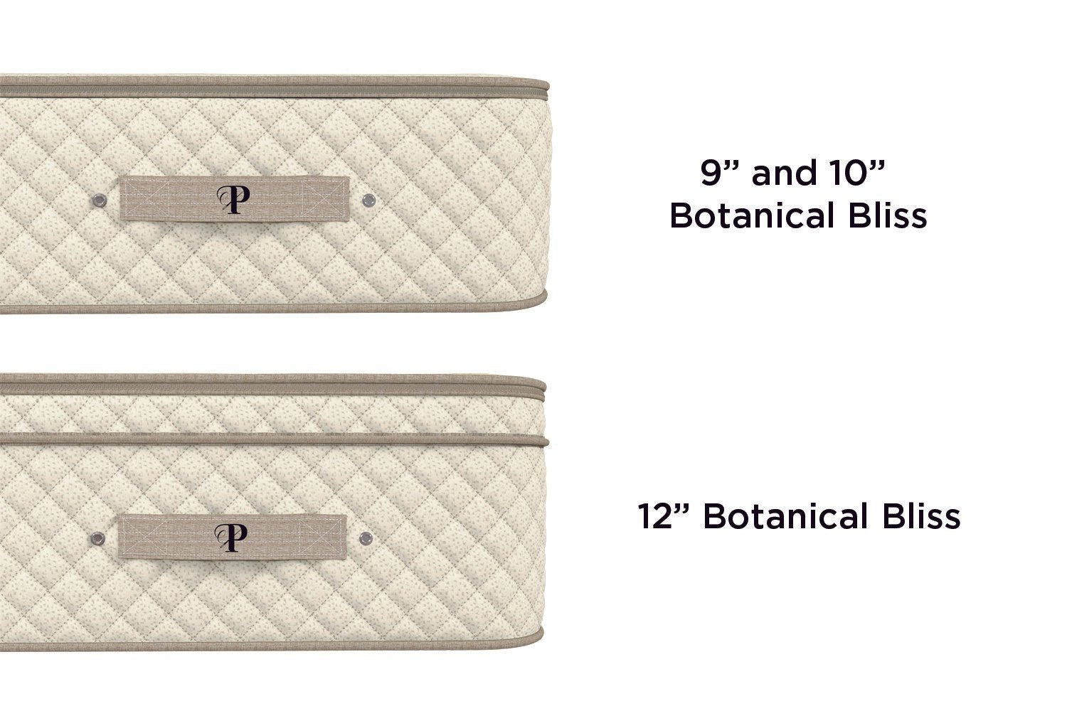 Organic Latex Mattress - The Botanical Bliss - American Made - Made in the USA Mattresses - Quahog Bay Bedding