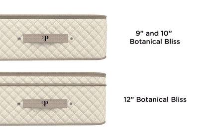 Organic Latex Mattress - The Botanical Bliss - American Made - Made in the USA Mattresses - Quahog Bay Bedding