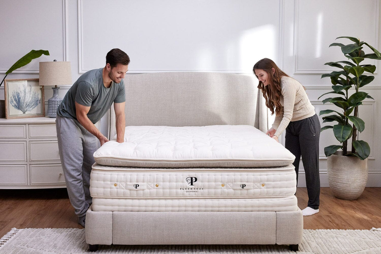 Organic Mattress - The Organic Bliss Pillowtop - Quahog Bay Bedding