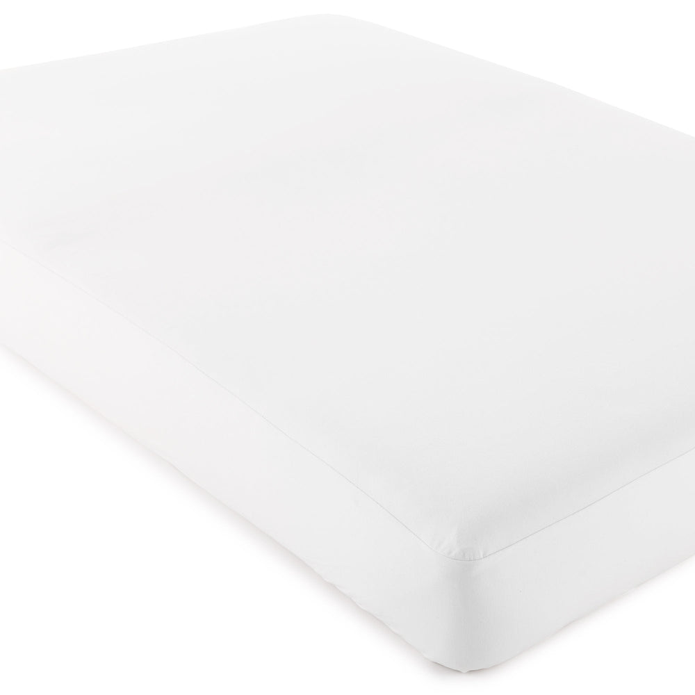 Organic Waterproof Pique Knit Mattress Cover - 100% Organic Cotton - Quahog Bay Bedding