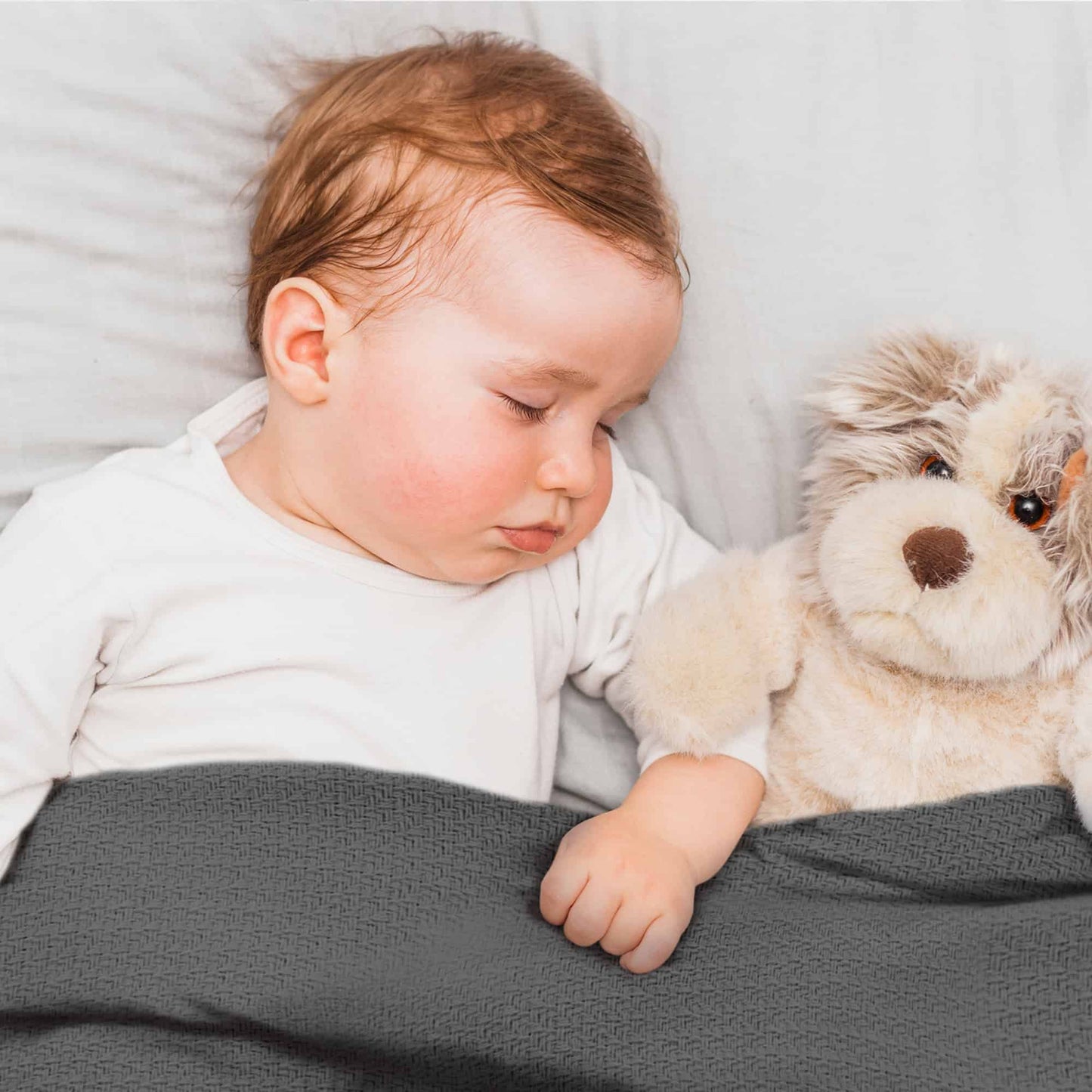 Organic Woven Blanket - 100% Organic Cotton - Quahog Bay Bedding