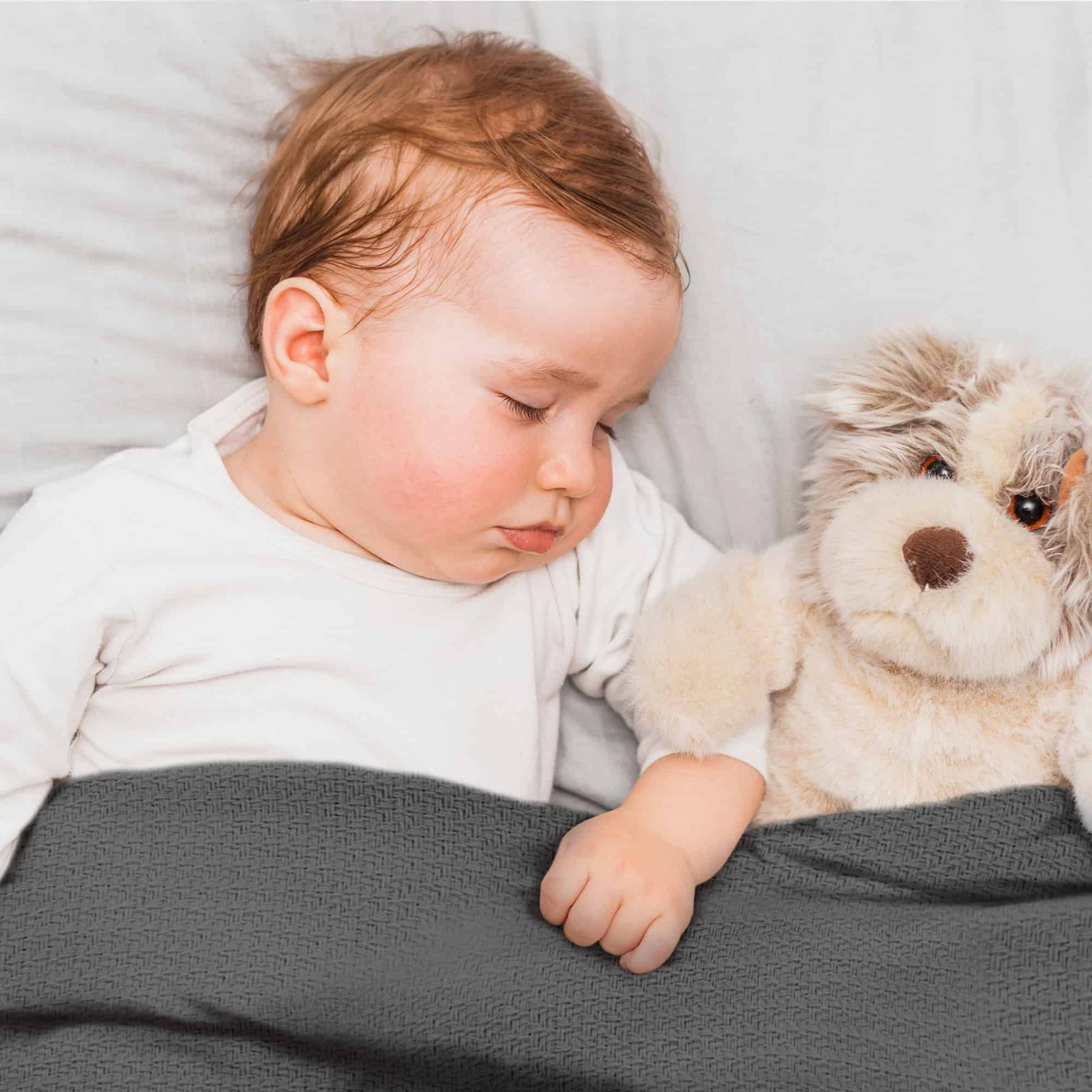 Organic Woven Blanket - 100% Organic Cotton - Quahog Bay Bedding