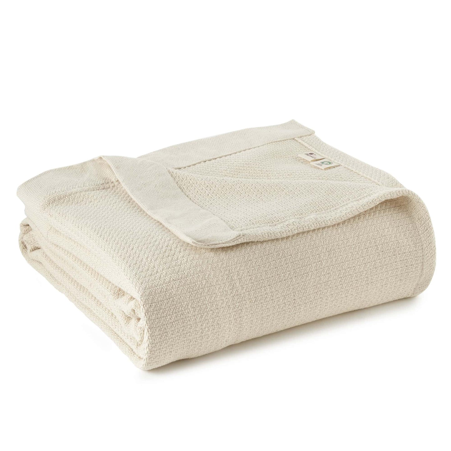 Organic Woven Blanket - 100% Organic Cotton - Quahog Bay Bedding