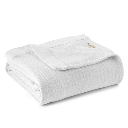 Organic Woven Blanket - 100% Organic Cotton - Quahog Bay Bedding