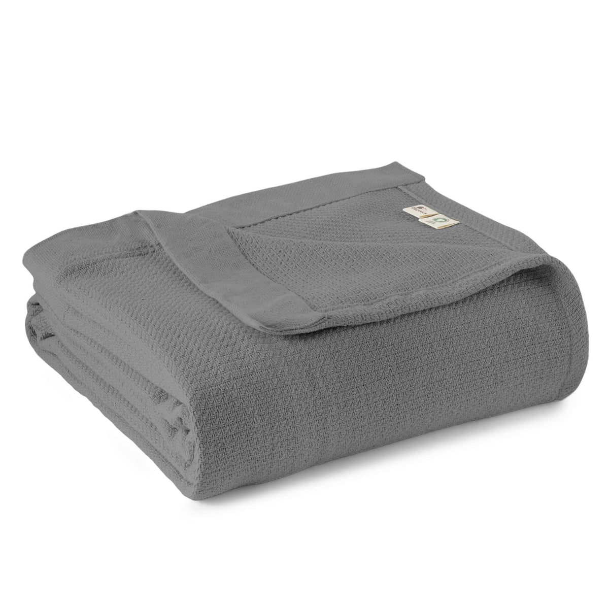 Organic Woven Blanket - 100% Organic Cotton - Quahog Bay Bedding