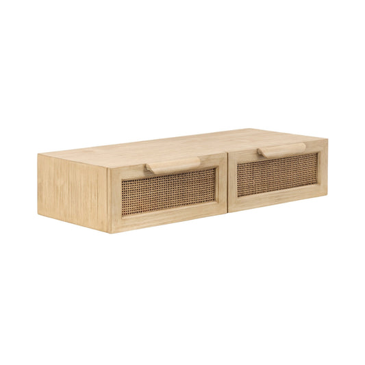 Ori Floating Console Rattan - Quahog Bay Bedding