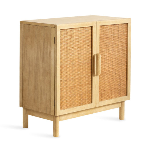 Ori Rattan Accent Floor Cabinet - Quahog Bay Bedding