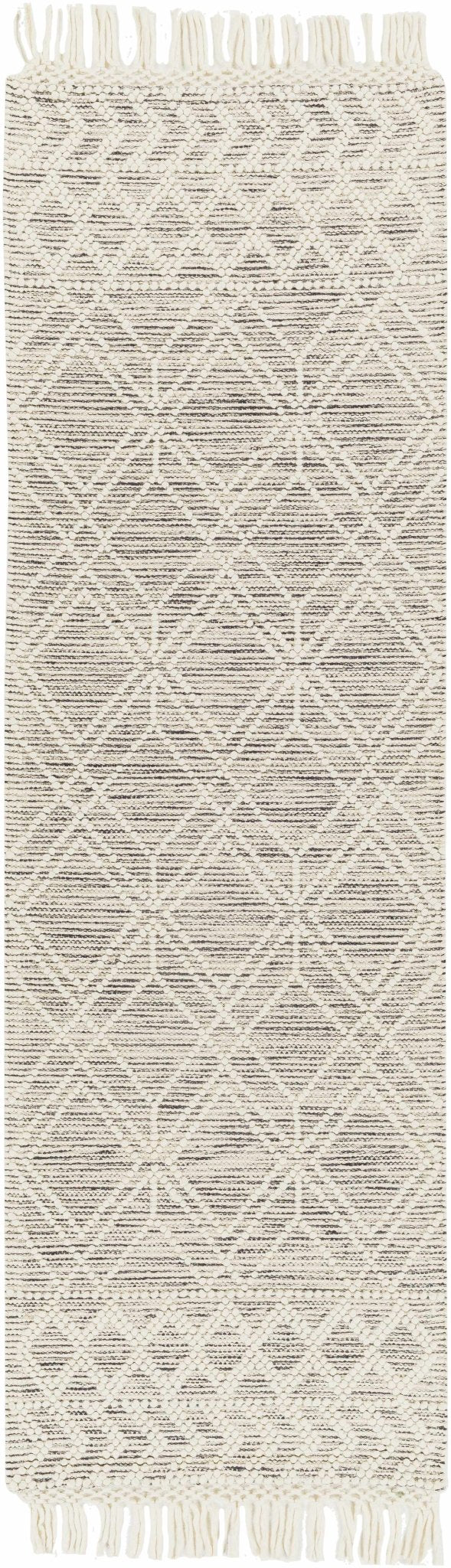 Ossun Wool Rug with Tassels - Quahog Bay Bedding