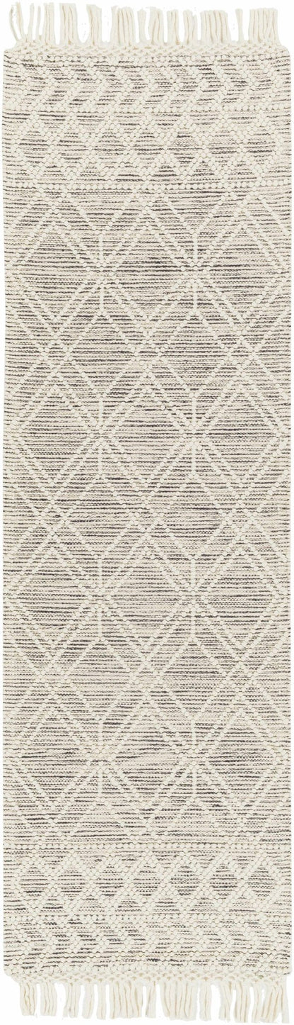 Ossun Wool Rug with Tassels - Quahog Bay Bedding