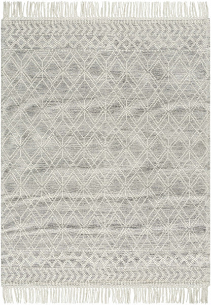 Ossun Wool Rug with Tassels - Quahog Bay Bedding