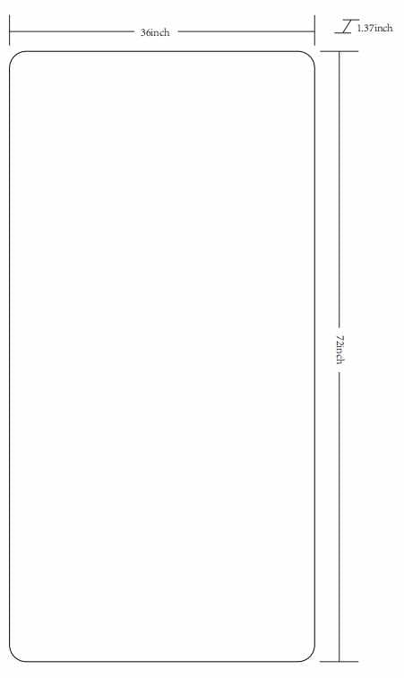 Ottersberg Full Length Mirror - Quahog Bay Bedding