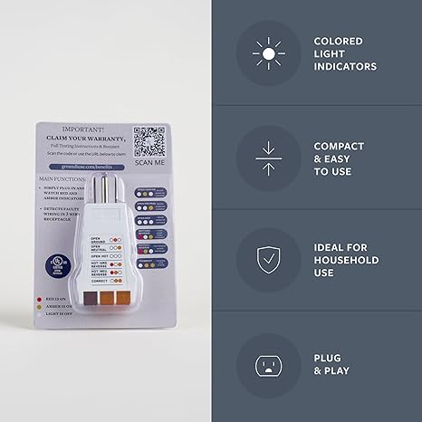Outlet Tester for Grounding Products - Quahog Bay Bedding