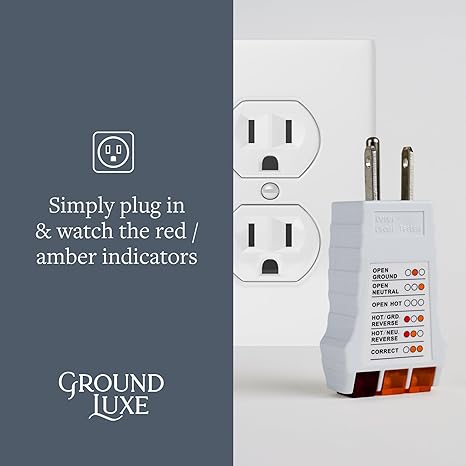 Outlet Tester for Grounding Products - Quahog Bay Bedding