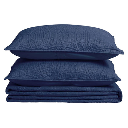 Oversized Coastal Medallion Quilt Set - Coastal Quilts - Quahog Bay Bedding
